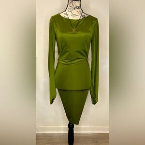 Jovani Chic Olive Dress